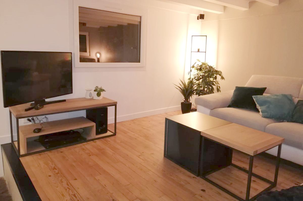 Meuble Tv et tables Cube industriels